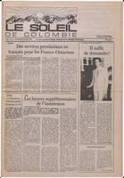 Le Soleil de Colombie, April 27, 1984