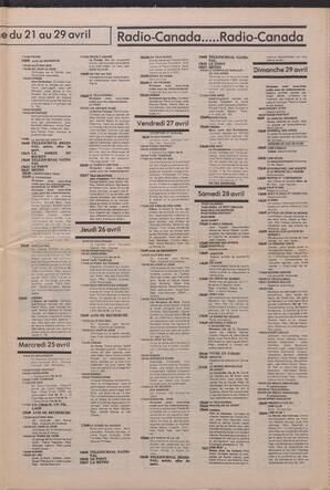 Le Soleil de Colombie, April 20, 1984, page 11