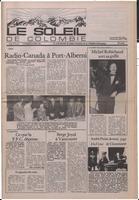 Le Soleil de Colombie, April 6, 1984