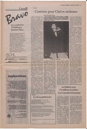 Le Soleil de Colombie, April 6, 1984, page 13