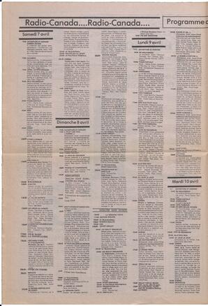 Le Soleil de Colombie, April 6, 1984, page 10