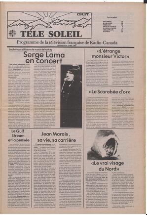 Le Soleil de Colombie, April 6, 1984, page 9