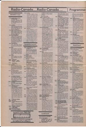 Le Soleil de Colombie, March 30, 1984, page 12
