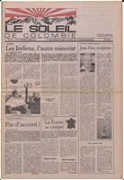 Le Soleil de Colombie, March 23, 1984