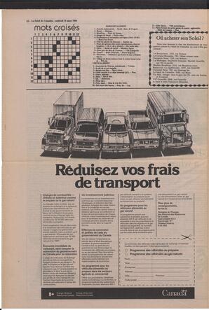 Le Soleil de Colombie, March 16, 1984, page 12