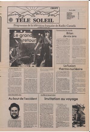 Le Soleil de Colombie, March 16, 1984, page 7