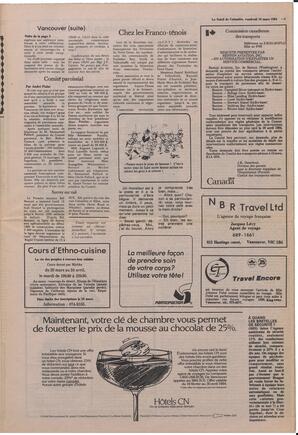 Le Soleil de Colombie, March 16, 1984, page 5