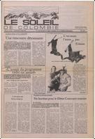 Le Soleil de Colombie, March 9, 1984