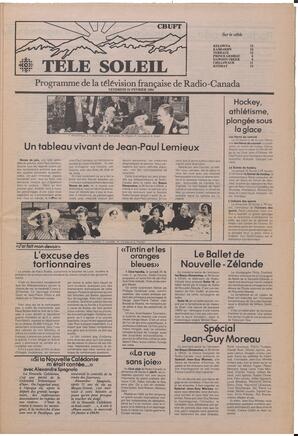 Le Soleil de Colombie, February 24, 1984, page 9