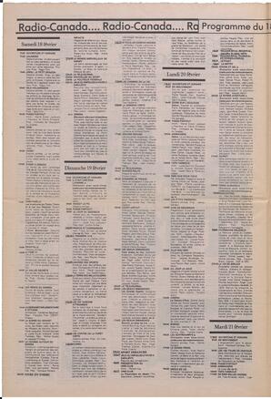 Le Soleil de Colombie, February 17, 1984, page 8
