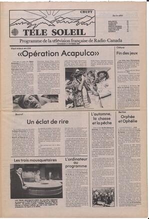 Le Soleil de Colombie, February 17, 1984, page 7
