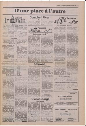 Le Soleil de Colombie, February 17, 1984, page 3