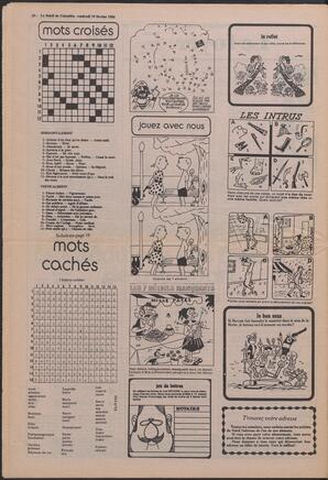 Le Soleil de Colombie, February 10, 1984, page 18