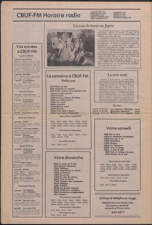 Le Soleil de Colombie, February 10, 1984, page 12