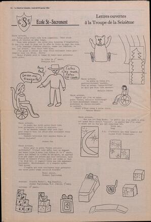 Le Soleil de Colombie, January 20, 1984, page 14