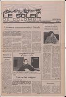 Le Soleil de Colombie, January 13, 1984
