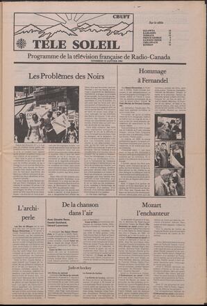Le Soleil de Colombie, January 13, 1984, page 7