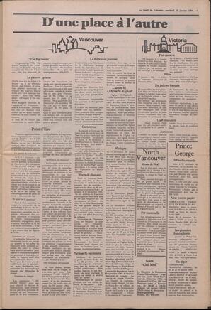 Le Soleil de Colombie, January 13, 1984, page 3