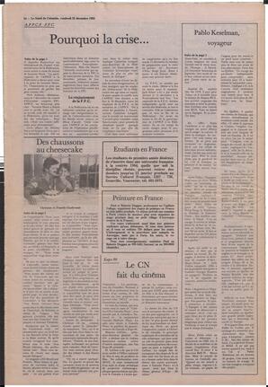 Le Soleil de Colombie, December 23, 1983, page 24