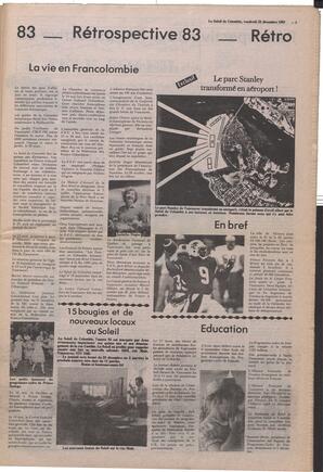Le Soleil de Colombie, December 23, 1983, page 5