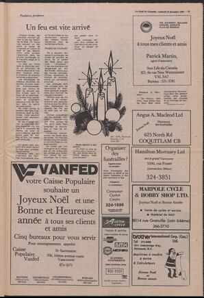 Le Soleil de Colombie, December 16, 1983, page 22