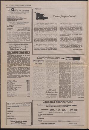 Le Soleil de Colombie, December 16, 1983, page 2