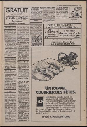 Le Soleil de Colombie, December 9, 1983, page 19