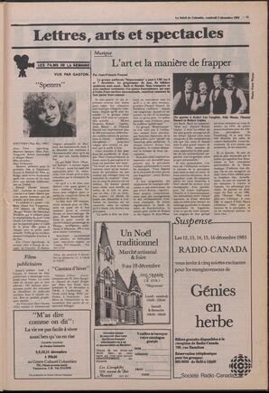 Le Soleil de Colombie, December 9, 1983, page 15