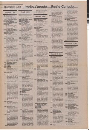 Le Soleil de Colombie, December 2, 1983, page 9