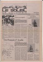 Le Soleil de Colombie, November 25, 1983