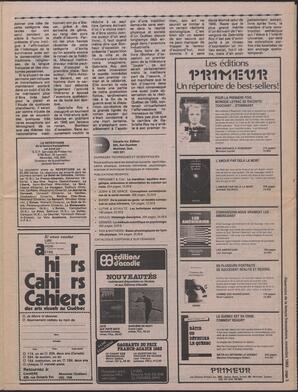 Le Soleil de Colombie, November 25, 1983, page 23