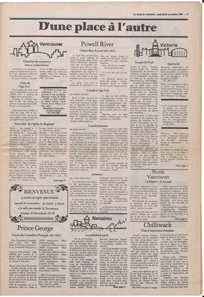 Le Soleil de Colombie, November 25, 1983, page 3