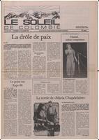 Le Soleil de Colombie, November 18, 1983