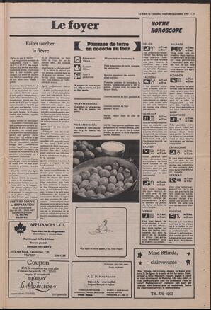 Le Soleil de Colombie, November 4, 1983, page 17