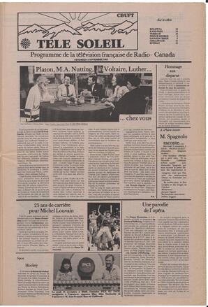 Le Soleil de Colombie, November 4, 1983, page 9