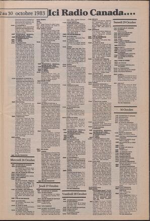 Le Soleil de Colombie, October 21, 1983, page 11