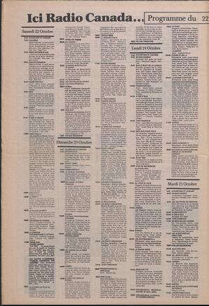 Le Soleil de Colombie, October 21, 1983, page 10