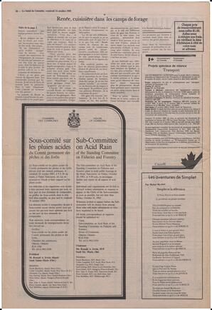 Le Soleil de Colombie, October 14, 1983, page 20