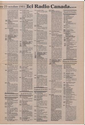 Le Soleil de Colombie, October 14, 1983, page 11