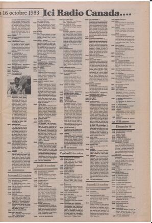 Le Soleil de Colombie, October 7, 1983, page 9