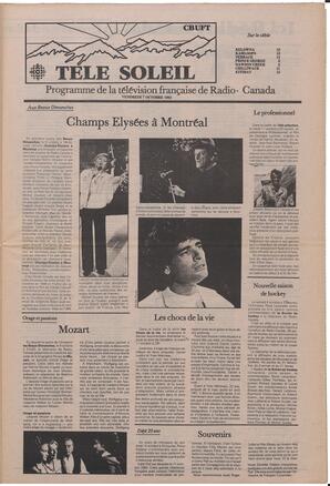 Le Soleil de Colombie, October 7, 1983, page 7