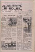 Le Soleil de Colombie, September 30, 1983