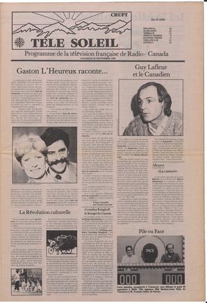 Le Soleil de Colombie, September 30, 1983, page 7