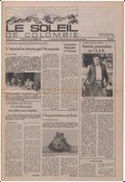 Le Soleil de Colombie, September 16, 1983