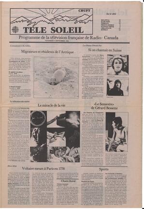 Le Soleil de Colombie, September 2, 1983, page 7