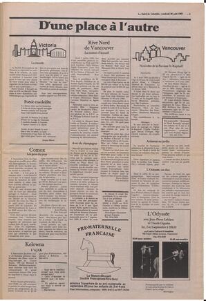 Le Soleil de Colombie, August 26, 1983, page 3