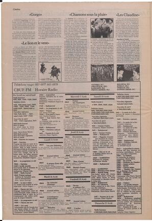 Le Soleil de Colombie, August 12, 1983, page 10