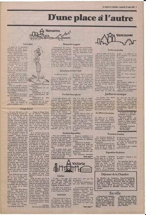 Le Soleil de Colombie, August 12, 1983, page 3