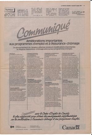 Le Soleil de Colombie, July 15, 1983, page 5