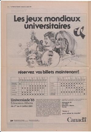 Le Soleil de Colombie, July 1, 1983, page 14
